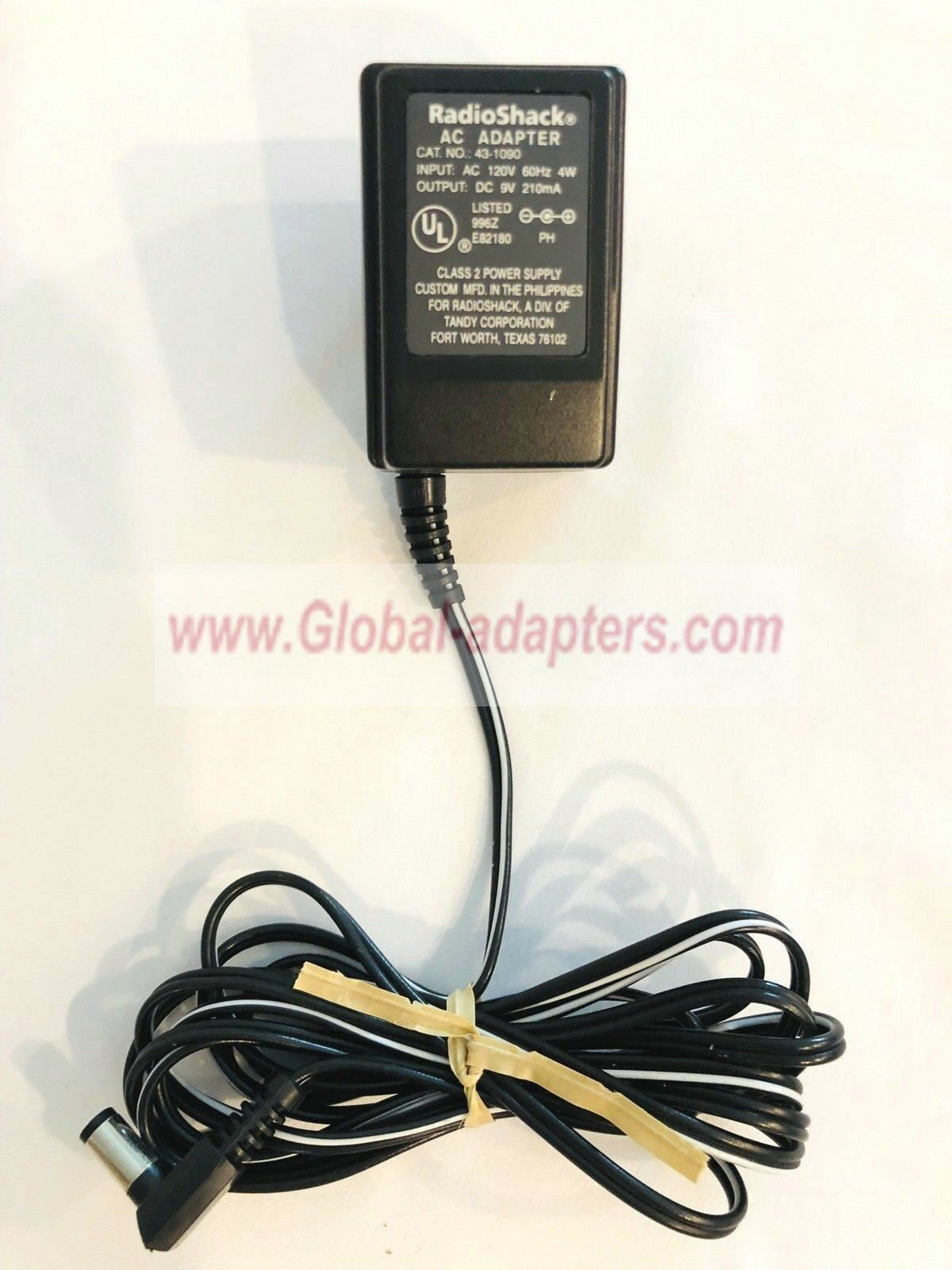 NEW 9V 210mA RadioShack 43-1090 AC DC Power Supply Adapter NEW 9V 210mA RadioShack 43-1090 AC DC Power Supply Adapter