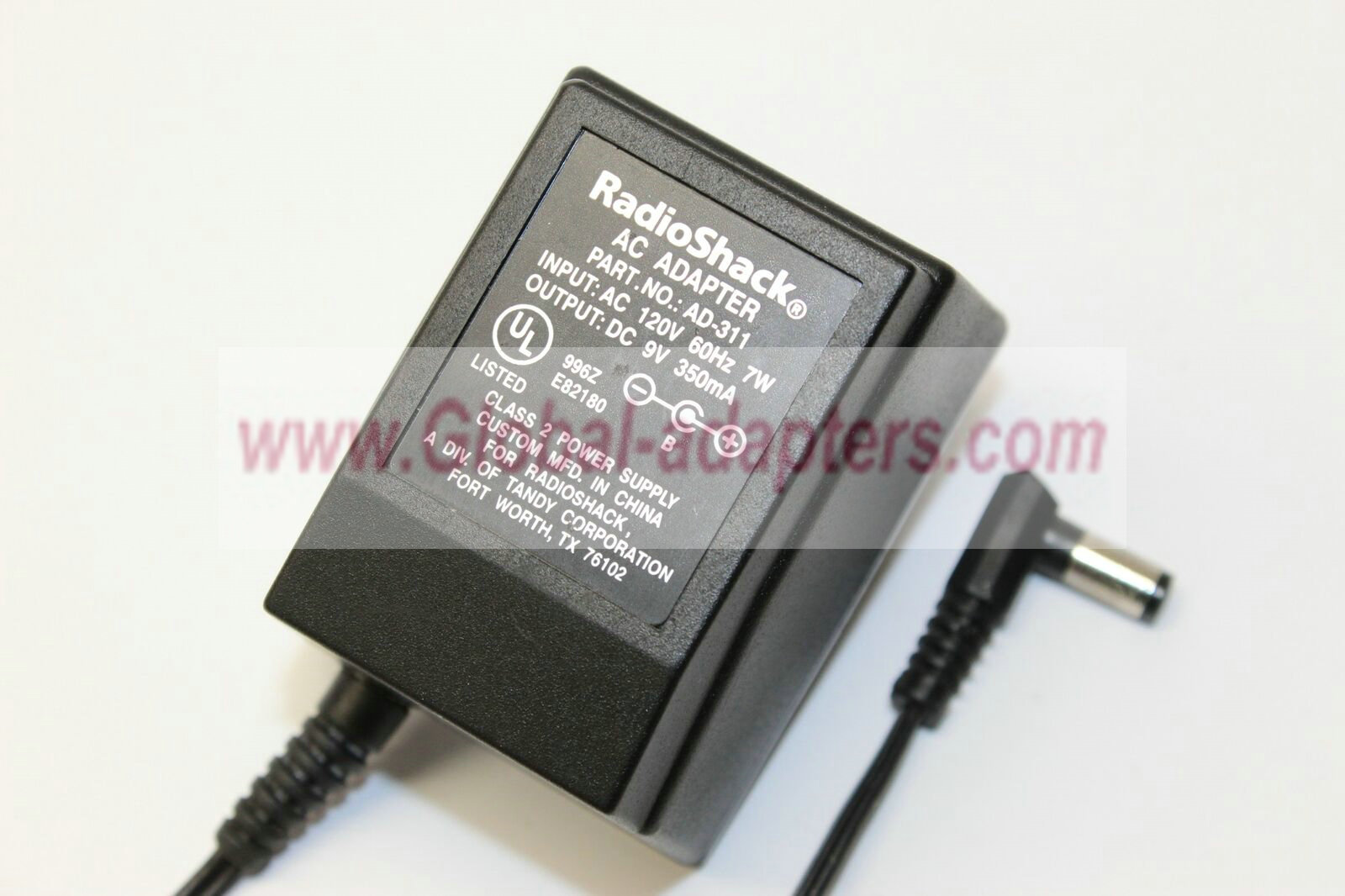 NEW 9V 350mA RadioShack AD-311 AC Adapter NEW 9V 350mA RadioShack AD-311 AC Adapter