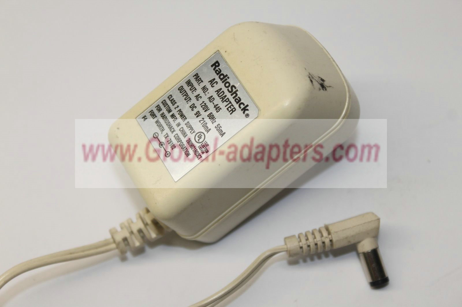 NEW 9V 210mA RadioShack AD-445 AC Adapter NEW 9V 210mA RadioShack AD-445 AC Adapter